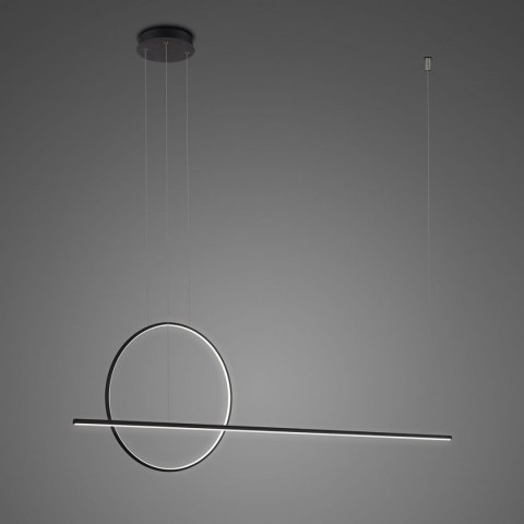 Lampa wisząca LINEA No.2 100 40 cm czarna 4k Lampa wisząca LINEA No.2 100 40 cm czarna 4k