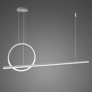 Lampa wisząca LINEA No.2 40 cm 3k srebrna