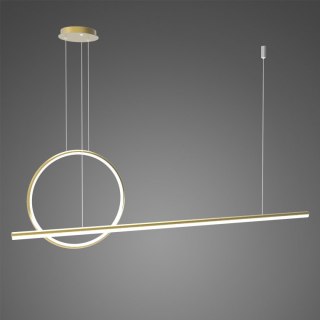 Lampa wisząca LINEA No.2 40 cm 4k złota ściemnialna