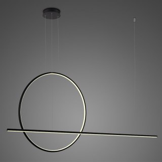 Lampa wisząca LINEA No.2 80 cm czarna 4k ściemnialna