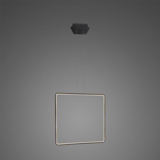 Lampa wisząca Ledowe Kwadraty No. 1 X 80 in 3k czarna ściemnialna