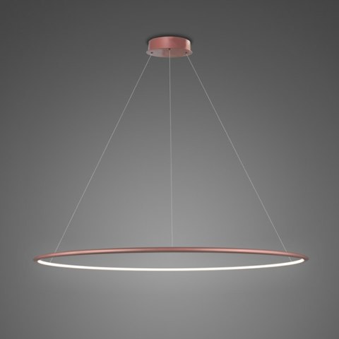 Lampa wisząca Ledowe Okręgi No.1 100 cm in 4k różowe złoto ściemnialna Lampa wisząca Ledowe Okręgi No.1 100 cm in 4k różowe złoto ściemnialna