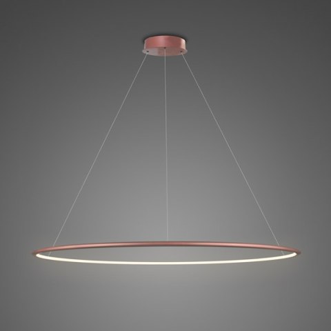 Lampa wisząca Ledowe Okręgi No.1 120 cm in 3k różowe złoto ściemnialna Lampa wisząca Ledowe Okręgi No.1 120 cm in 3k różowe złoto ściemnialna