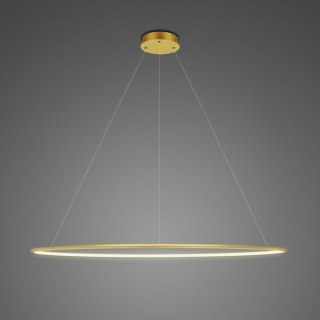 Lampa wisząca Ledowe Okręgi No.1 120 cm in 3k złota ściemnialna