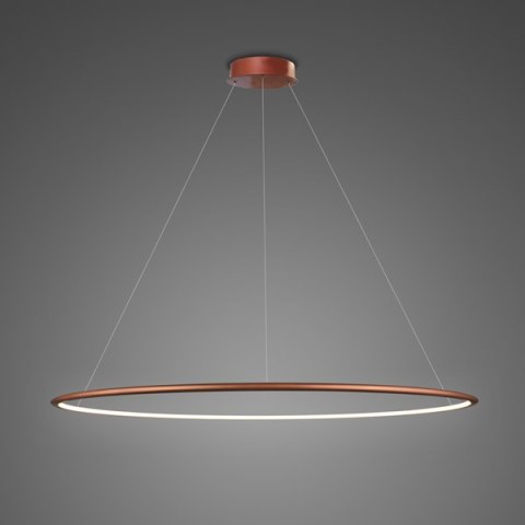 Lampa wisząca Ledowe Okręgi No.1 120 cm in 4k miedziana ściemnialna Lampa wisząca Ledowe Okręgi No.1 120 cm in 4k miedziana ściemnialna
