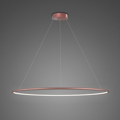 Lampa wisząca Ledowe Okręgi No.1 120 cm in 4k różowe złoto ściemnialna Lampa wisząca Ledowe Okręgi No.1 120 cm in 4k różowe złoto ściemnialna