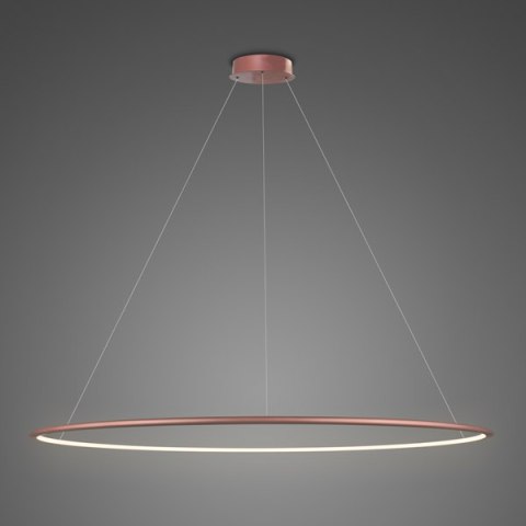 Lampa wisząca Ledowe Okręgi No.1 150 cm in 3k różowe złoto ściemnialna Lampa wisząca Ledowe Okręgi No.1 150 cm in 3k różowe złoto ściemnialna