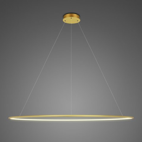 Lampa wisząca Ledowe Okręgi No.1 150 cm in 3k złota ściemnialna Lampa wisząca Ledowe Okręgi No.1 150 cm in 3k złota ściemnialna