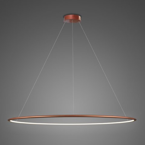 Lampa wisząca Ledowe Okręgi No.1 150 cm in 4k miedziana ściemnialna Lampa wisząca Ledowe Okręgi No.1 150 cm in 4k miedziana ściemnialna