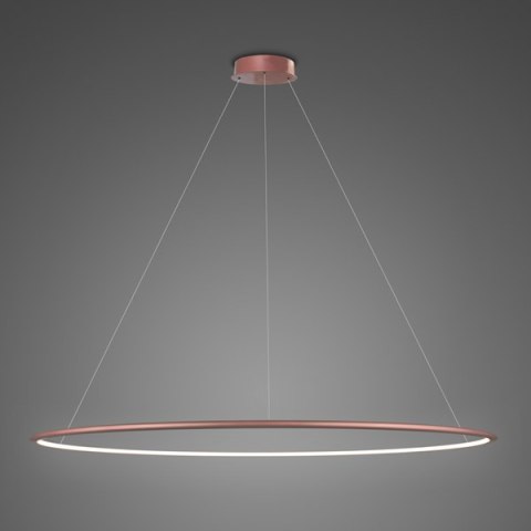 Lampa wisząca Ledowe Okręgi No.1 150 cm in 4k różowe złoto ściemnialna Lampa wisząca Ledowe Okręgi No.1 150 cm in 4k różowe złoto ściemnialna