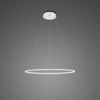 Lampa wisząca Ledowe Okręgi No.1 40 in 3k biała ściemnialna