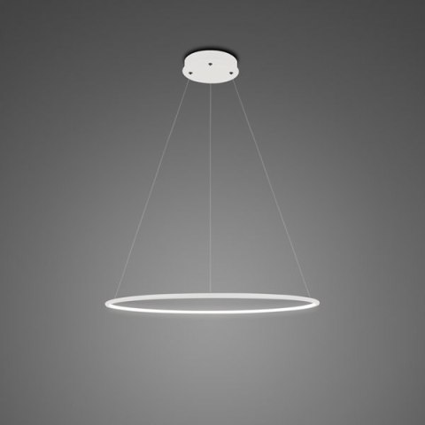 Lampa wisząca Ledowe Okręgi No.1 40 in 3k biała ściemnialna Lampa wisząca Ledowe Okręgi No.1 40 in 3k biała ściemnialna