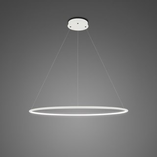 Lampa wisząca Ledowe Okręgi No.1 60 cm in 3k biała ściemnialna