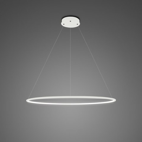 Lampa wisząca Ledowe Okręgi No.1 60 cm in 3k biała ściemnialna Lampa wisząca Ledowe Okręgi No.1 60 cm in 3k biała ściemnialna