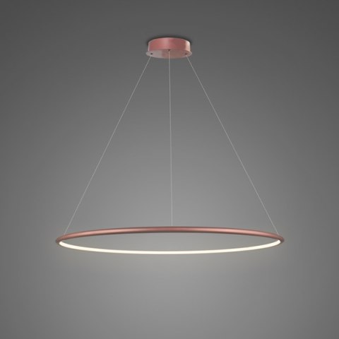 Lampa wisząca Ledowe Okręgi No.1 60 cm in 3k różowo złota ściemnialna Lampa wisząca Ledowe Okręgi No.1 60 cm in 3k różowo złota ściemnialna