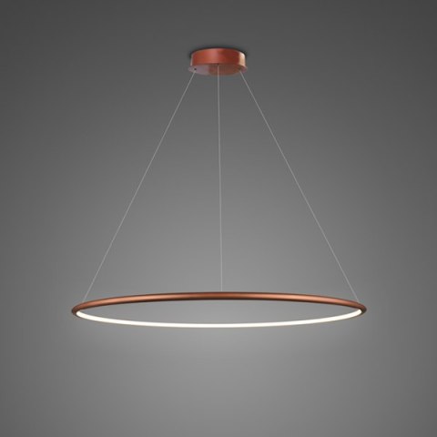 Lampa wisząca Ledowe Okręgi No.1 60 cm in 4k miedziana ściemnialna Lampa wisząca Ledowe Okręgi No.1 60 cm in 4k miedziana ściemnialna
