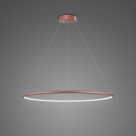 Lampa wisząca Ledowe Okręgi No.1 60 cm in 4k różowe złoto ściemnialna Lampa wisząca Ledowe Okręgi No.1 60 cm in 4k różowe złoto ściemnialna