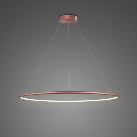 Lampa wisząca Ledowe Okręgi No.1 80 cm in 3k różowe złoto ściemnialna Lampa wisząca Ledowe Okręgi No.1 80 cm in 3k różowe złoto ściemnialna