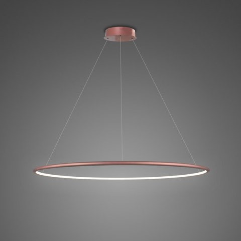 Lampa wisząca Ledowe Okręgi No.1 80 cm in 4k różowe złoto ściemnialna Lampa wisząca Ledowe Okręgi No.1 80 cm in 4k różowe złoto ściemnialna