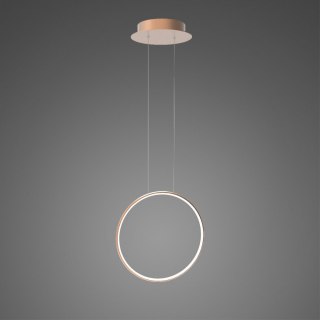 Lampa wisząca Ledowe okręgi No.1 X 40 cm in 4k miedziana