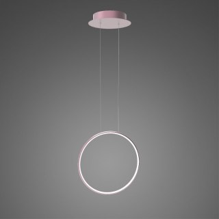 Lampa wisząca Ledowe okręgi No.1 X 40 cm różowo złoty in 4k