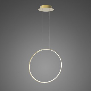 Lampa wisząca Ledowe okręgi No.1 X 60 cm in 4k złota ściemnialna