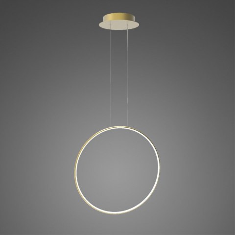Lampa wisząca Ledowe okręgi No.1 X 60 cm in 4k złota ściemnialna Lampa wisząca Ledowe okręgi No.1 X 60 cm in 4k złota ściemnialna