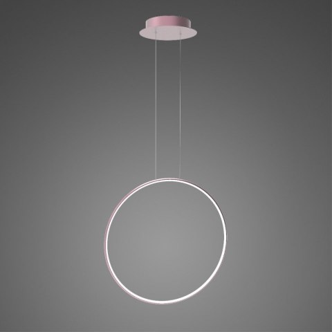 Lampa wisząca Ledowe okręgi No.1 X 60cm in 4k różowo złota Lampa wisząca Ledowe okręgi No.1 X 60cm in 4k różowo złota