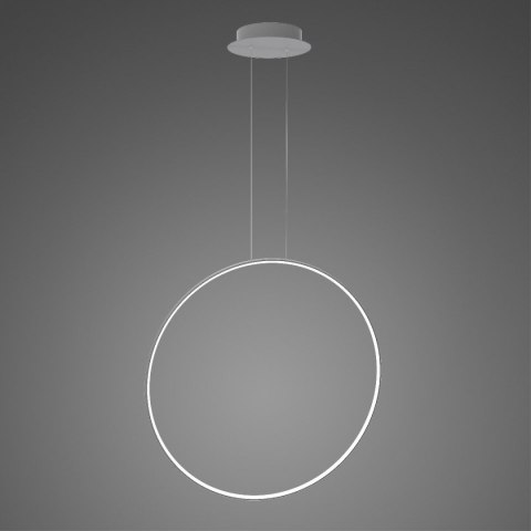 Lampa wisząca Ledowe okręgi No.1 X 80 cm in 3k srebrna Lampa wisząca Ledowe okręgi No.1 X 80 cm in 3k srebrna