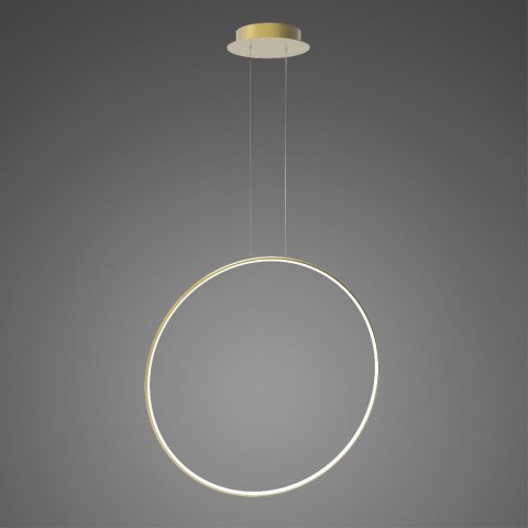 Lampa wisząca Ledowe okręgi No.1 X 80 cm in 3k złota ściemnialna Lampa wisząca Ledowe okręgi No.1 X 80 cm in 3k złota ściemnialna