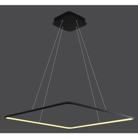 Lampa wisząca Ledowe Kwadraty No.1 40 in 4k czarna ściemnialna Lampa wisząca Ledowe Kwadraty No.1 40 in 4k czarna ściemnialna