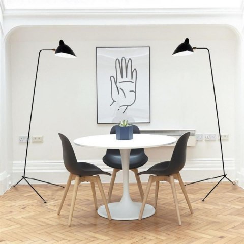Lampa podłogowa CRANE-F1 czarna 160 cm Step into Design