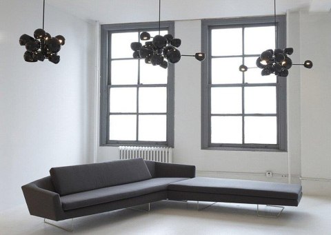Lampa wisząca ASTRONOMY-11 czarna 55 cm Step into Design