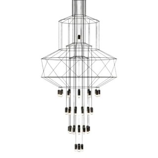 Lampa wisząca LINEA-43 czarna 90 cm Step into Design