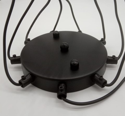 Lampa wisząca LINEA-9 czarna Step into Design