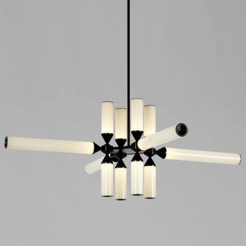 Lampa wisząca QUADRO-12 LED czarna Step into Design