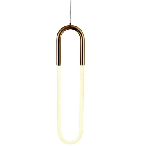 Lampa wisząca U-SHAPE mosiądz 60 cm Step into Design Lampa wisząca U-SHAPE mosiądz 60 cm Step into Design