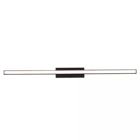 Kinkiet ledowy LINEA No.1 38,5 cm czarna 3k Kinkiet ledowy LINEA No.1 38,5 cm czarna 3k