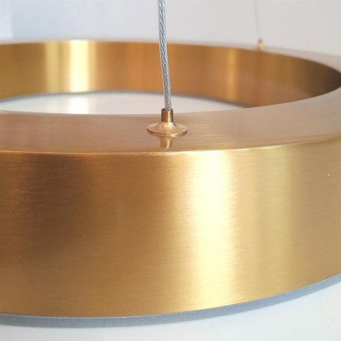 Lampa wisząca CIRCLE 100 LED mosiądz 100 cm Step into Design