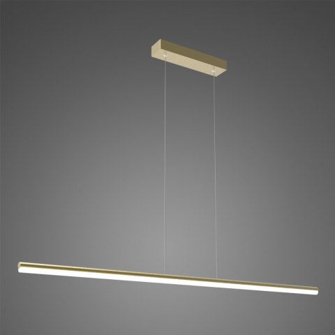 Lampa wisząca LINEA No.1 100 cm 3k złota ściemnialna Lampa wisząca LINEA No.1 100 cm 3k złota ściemnialna