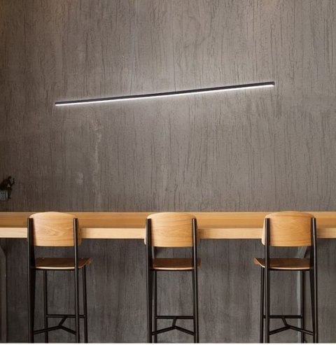 Lampa wisząca LINEA No.1 100cm 4k 16W czarna Lampa wisząca LINEA No.1 100cm 4k 16W czarna