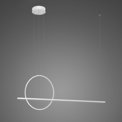 Lampa wisząca LINEA No.2 120 40 cm biała 4k