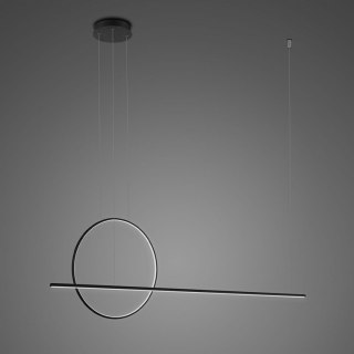 Lampa wisząca LINEA No.2 120 40 cm czarna 4k