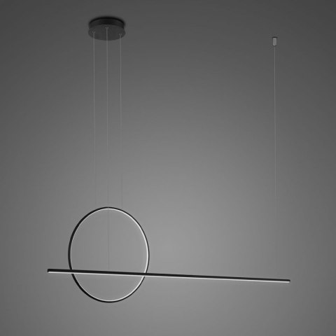 Lampa wisząca LINEA No.2 120 40 cm czarna 4k Lampa wisząca LINEA No.2 120 40 cm czarna 4k