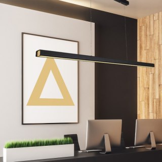 Lampa wisząca LINEAR 120cm czarna 3k