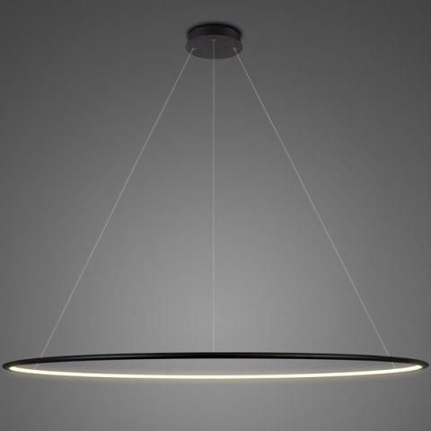 Lampa wisząca Ledowe Okręgi No.1 230cm 3k czarna Lampa wisząca Ledowe Okręgi No.1 230cm 3k czarna