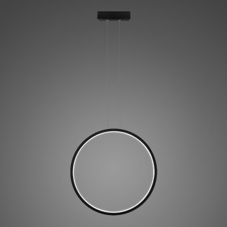 Lampa wisząca Ledowe Okręgi No.1 X 60cm 4k 32W czarna