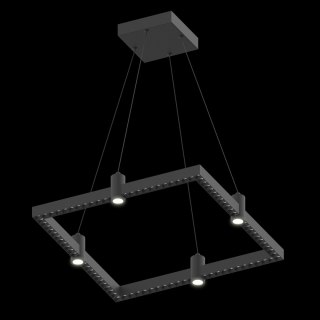 Ledowa lampa wisząca Diamante No.1 P1 67cm czarna