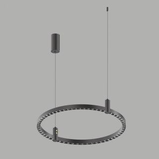Ledowa lampa wisząca Diamante No.2 CO1 60 cm czarna