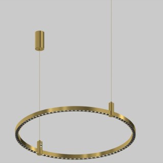 Ledowa lampa wisząca Diamante No.2 CO1 80 cm złota